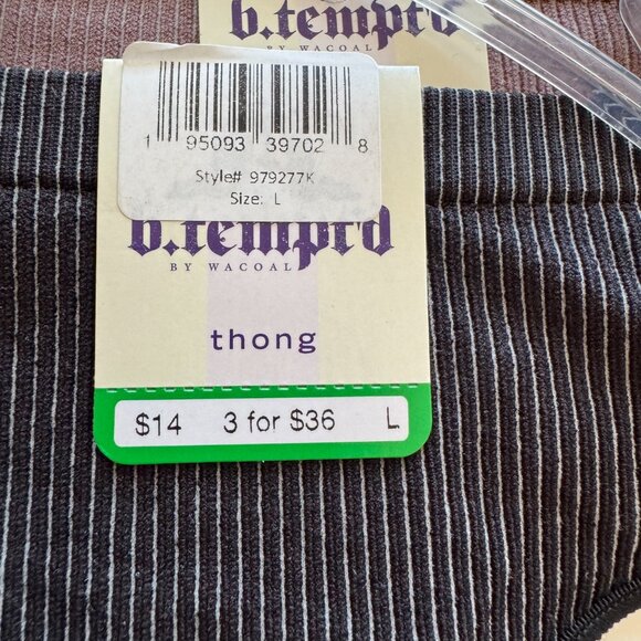 b.tempt'd Women's 3pk thong Underwear 979277 NEW with TAGS - Picture 6 of 6